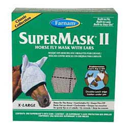 Supermask II Horse Fly Mask with Ears XL - Item # 25996