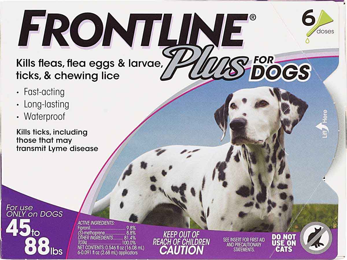 Frontline Spot On™ - Pipettes anti-tiques, puces et poux pour chiens -  Merial / Direct-Vet