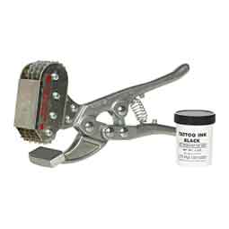 Livestock Pro Rotary Tattoo Pliers 4-chain - Item # 26109