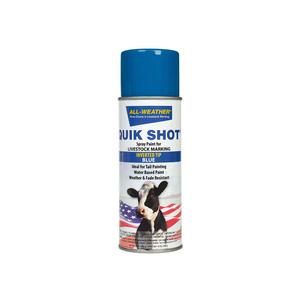 Quik Shot Spray Paint for Livestock Marking Blue - Item # 26400