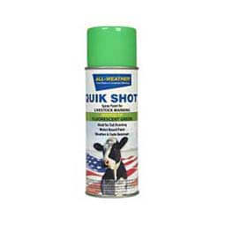 Quik Shot Spray Paint for Livestock Marking Hot Green - Item # 26400