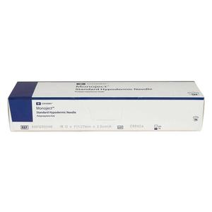 Disposable Needles-Polypropylene Hub for IV Fluids 100 ct (18 ga x 1 in) - Item # 26402