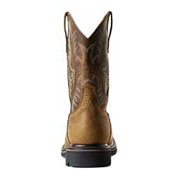 Sierra Wide Square Toe 10-in Mens Work Boots Aged Bark - Item # 26647
