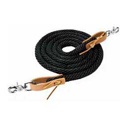 Poly Roping Horse Rein Black - Item # 27656