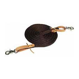 Poly Roping Horse Rein Brown - Item # 27656