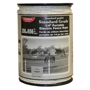 Standard 1/4-in Electric Rope 656 ft - Item # 27665