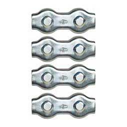 6 MM 1/4-in Rope 2 Post Splice Clamp 4 ct - Item # 28464