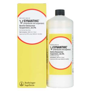 Synanthic Suspension 22.5% Bovine Dewormer 1 liter - Item # 28674