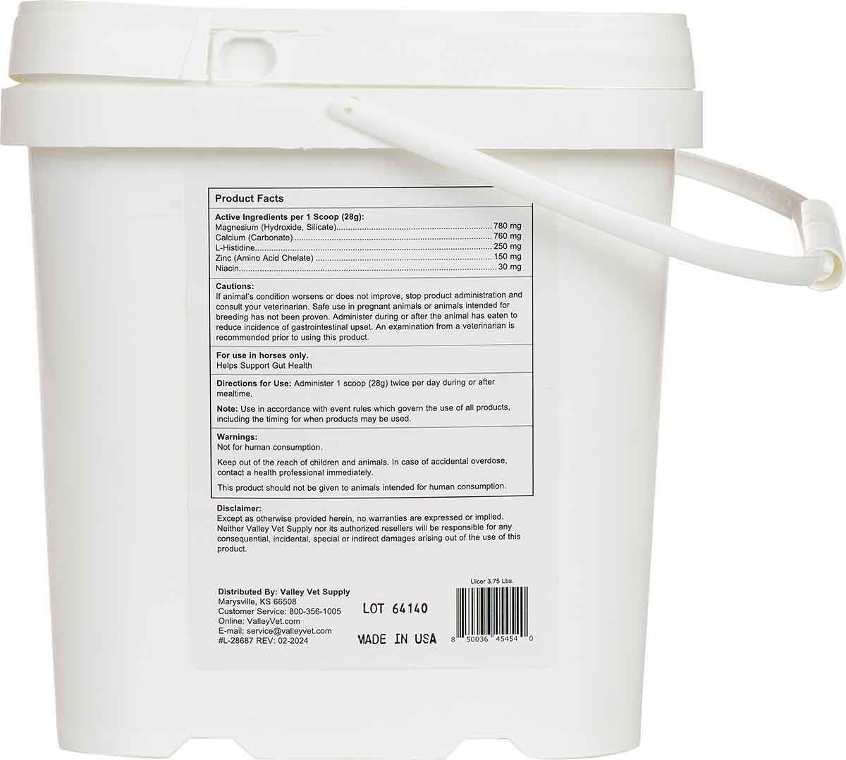 Valley Vet Vallis Ulcer Valley Vet Supply Vallis Supplements Equine