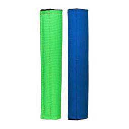 Neoprene 8" Noseband Covers Blue/Lime - Item # 28720
