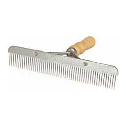 Stainless Steel Show Comb Wood handle - Item # 28728