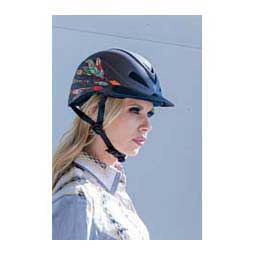Rebel Low Profile Western Horse Riding Helmet Arrows - Item # 28855