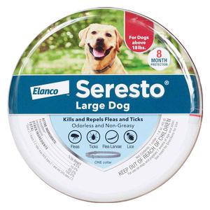 Seresto Flea and Tick Collar for Dogs L (over 18 lbs) - Item # 28936