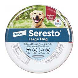 Seresto Flea and Tick Collar for Dogs L (over 18 lbs) - Item # 28936