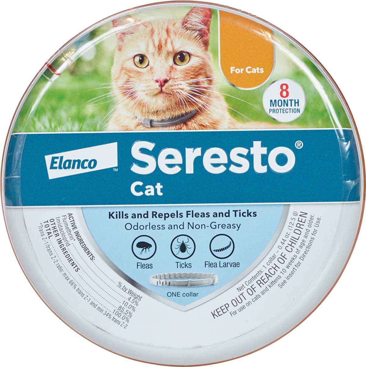 Valley Vet Seresto Flea and Tick Collar for Cats Elanco Animal