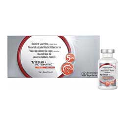 Equine Potomavac + Imrab Rabies Equine Vaccine 5 x 1 dose vials - Item # 28938