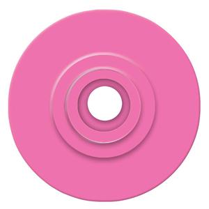 Allflex Global Small Female Buttons Magenta 1000 ct - Item # 29066