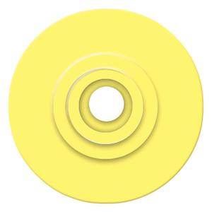 Allflex Global Small Female Buttons Yellow 1000 ct - Item # 29066