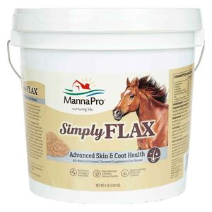Simply Flax All-Natural Ground Flaxseed for Horses 8 lb (16-64 servings) - Item # 29085