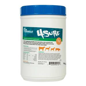4Sure Electrolytes for Show Beef Cattle, Sheep, Goats and Swine 3 lb - Item # 29101