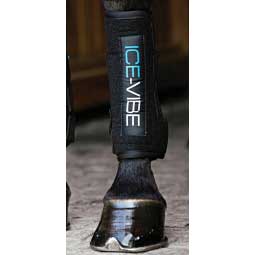 Ice-Vibe Circulation Therapy Horse Boots Black - Item # 29328