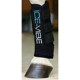 Ice-Vibe Circulation Therapy Horse Boots Black - Item # 29328