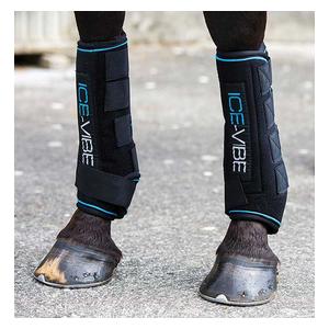 Ice-Vibe Circulation Therapy Horse Boots Black - Item # 29329