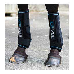 Ice-Vibe Circulation Therapy Horse Boots Black - Item # 29329