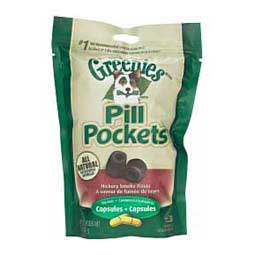 All Natural Greenies Pill Pockets Capsules for Dogs Hickory - Item # 29386