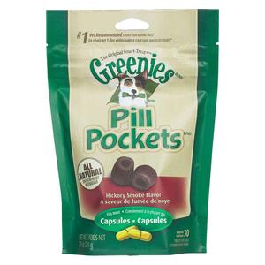 All Natural Greenies Pill Pockets Capsules for Dogs 30 ct - Item # 29386
