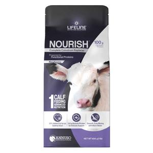 Lifeline Nourish Colostrum Replacer for Newborn Dairy and Beef Calves 1.1 lb - Item # 29417