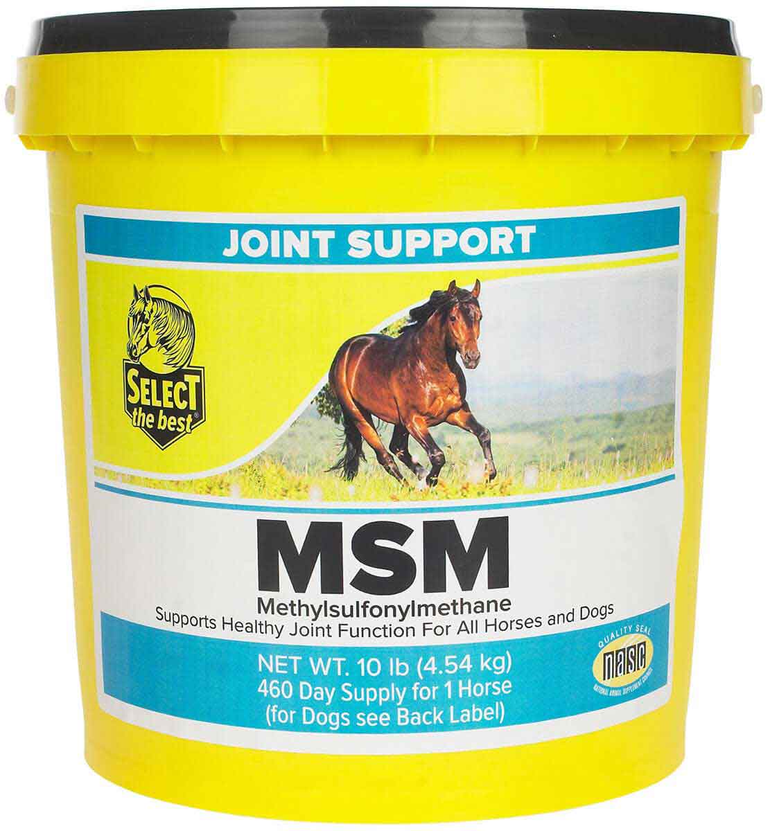 Select MSM Joint Support for Horses Select The Best - MSM | Supplements |  Equine