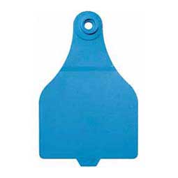 DuFlex Extended Panel Blank Large Cattle ID Ear Tags Blue - Item # 29509