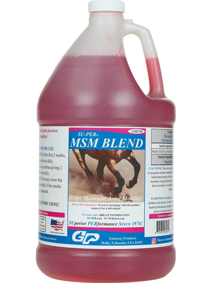 Su-per MSM Blend for Horses Gateway - MSM | Supplements | Equine