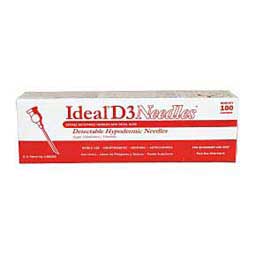 Stainless Steel D3 Hypodermic Needles 100 ct (16 ga x 1 in) - Item # 29877