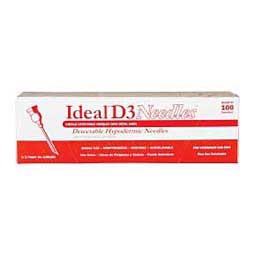 Stainless Steel D3 Hypodermic Needles 100 ct (18 ga x 3/4 in) - Item # 29879