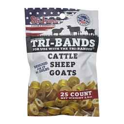 The Original Tri-Bands Castrasting Bands 25 ct - Item # 30038