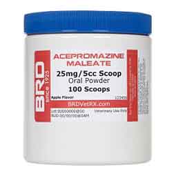 Acepromazine Maleate Oral Powder for Horses 25 mg/5 cc 100 scoop - Item # 3006RX