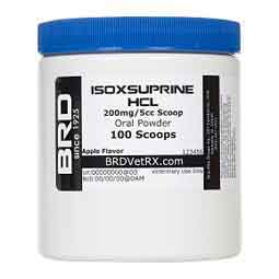 Isoxsuprine HCl Oral Powder for Horses 200 mg/5 cc 100 scoop - Item # 3008RX