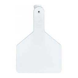 No-Snag Blank Cow ID Ear Tags White 25 ct - Item # 30154