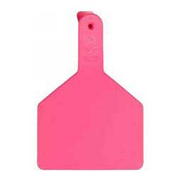 No-Snag Blank Cow ID Ear Tags Pink 25 ct - Item # 30154