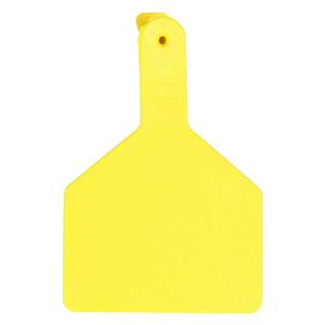 No-Snag Blank Cow ID Ear Tags Yellow 25 ct - Item # 30154