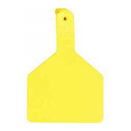 No-Snag Blank Cow ID Ear Tags Yellow 25 ct - Item # 30154