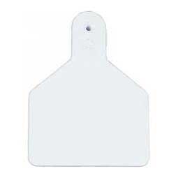 No-Snag Blank Calf ID Ear Tags White 25 ct - Item # 30155