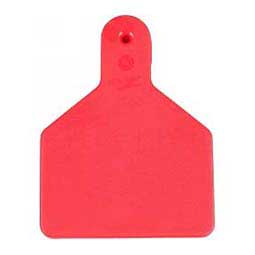 No-Snag Blank Calf ID Ear Tags Red 25 ct - Item # 30155