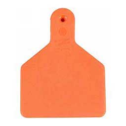 No-Snag Blank Calf ID Ear Tags Orange 25 ct - Item # 30155
