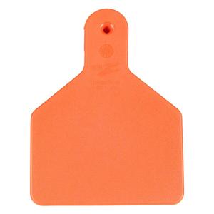 No-Snag Blank Calf ID Ear Tags Orange 25 ct - Item # 30155