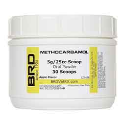 Methocarbamol Oral Powder for Horses 5gm/25 cc 30 scoop - Item # 3020RX