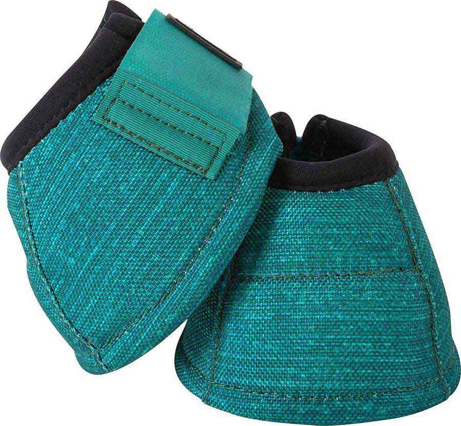 turquoise bell boots