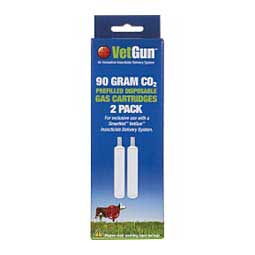 CO2 Propellant for VetGun 2 x 90 gm - Item # 30283